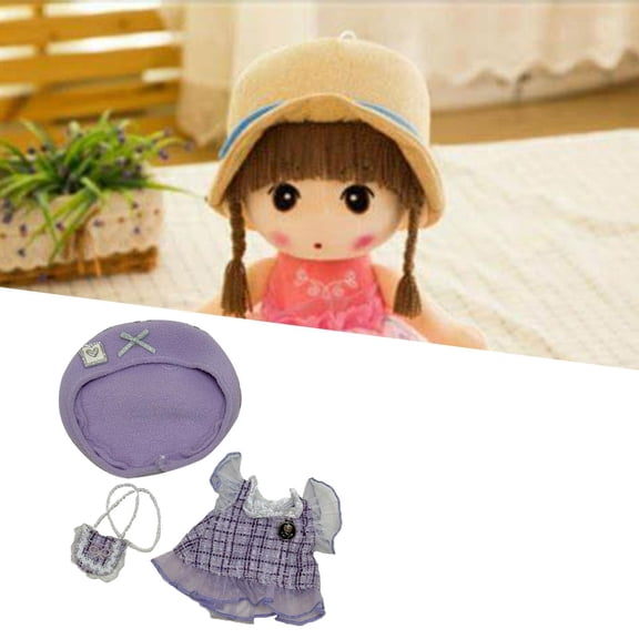 Vaveren Figure s Your Own Dolls Clothing DIY Educational Fashion Costumes Dress up for 7.87'' Doll Hands on Imagination M