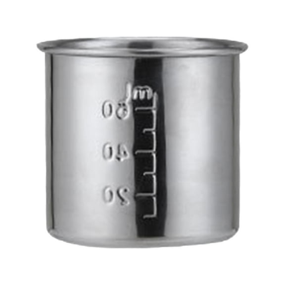 Vaveren Graduated Medicine Cup Measuring Jigger Hospital for Kitchen Home Restaurant 60 ml