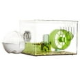 thumbnail image 1 of Vaveren Hamster Cage Breathable Exercise Playing House for Sugar Glider Rats Gerbils Green, 1 of 8