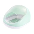 thumbnail image 1 of Vaveren Hamster Sand Bath Container Hamster Cage Clear for Hedgehog Chinchilla green and white, 1 of 7