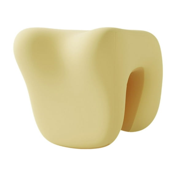 Vaveren Headrest Pillow for Neck Multi Use Armrest Pad Neck Support for Office Chair yellow