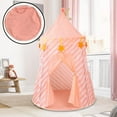 thumbnail image 1 of Vaveren Kids Play Tent Child Castle Play Tent for Playgrounds Daycare Birthday Party Pink, 1 of 8