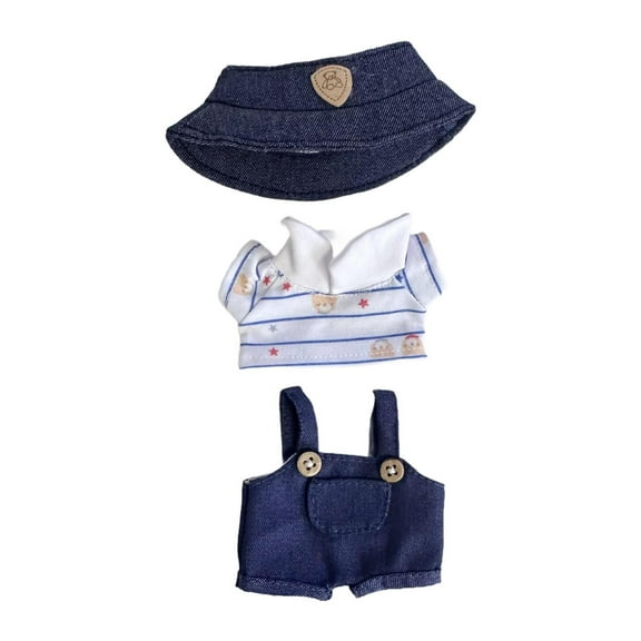 Vaveren Mini 6 inch Doll Clothes Clothing Doll Clothes for Pendant Doll Age 5-7 8-10