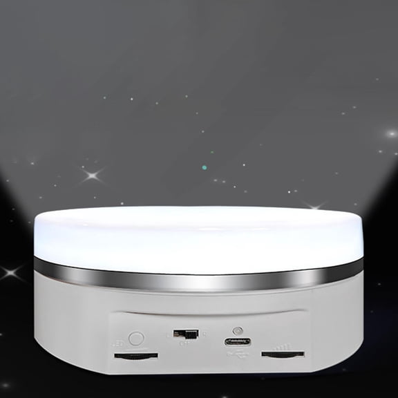 Vaveren Motorized Rotating Display Stand with Light Multifunctional Adjustable Speed