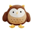 thumbnail image 1 of Vaveren Owl Stuffed Animal Owl Plush Toy Doll Nursery Companion Toy Owl Plush Pillow for brown, 1 of 8