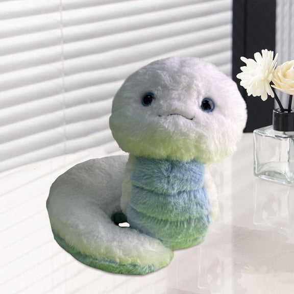Vaveren Plush Snake Cute 22cm for Kids Adults Animal Statue Stuffed Animal Toy Gifts for