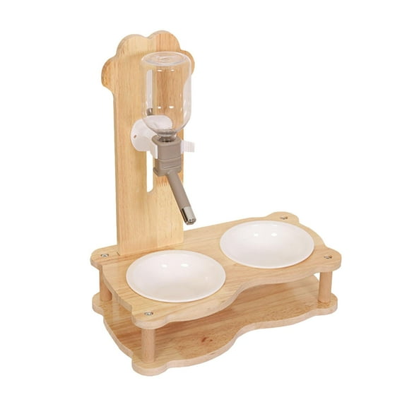 Vaveren Raised Cat Feeder for Food and s Bowls Elevated for Kitten Dogs Cats