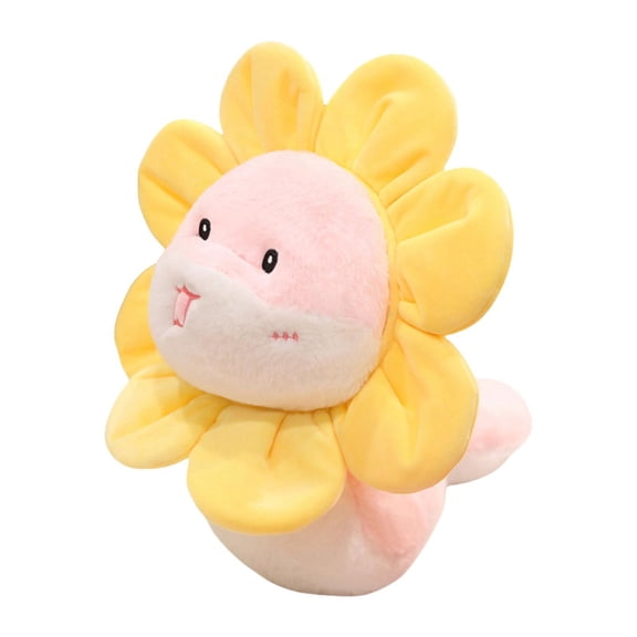 Vaveren Snake Plush Toy Lifelike Plush Snake Snake Figurine Snake Doll Toy Ornament Cute Pink 24cm Sunflower
