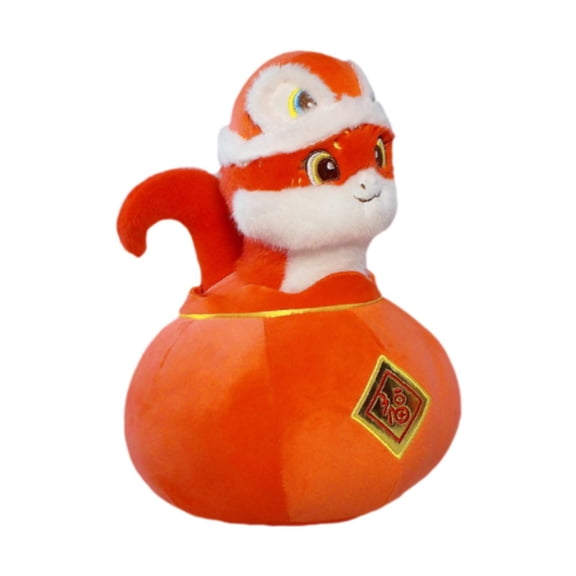Vaveren Snake Year Toy 2025 Home Decor Cartoon for Party Favors Office Desktop 25cm