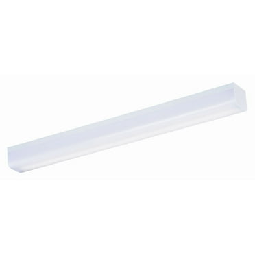 Vaxcel 24 inch Connectable LED Hard Wired Utility Strip Light 1000 Lumens