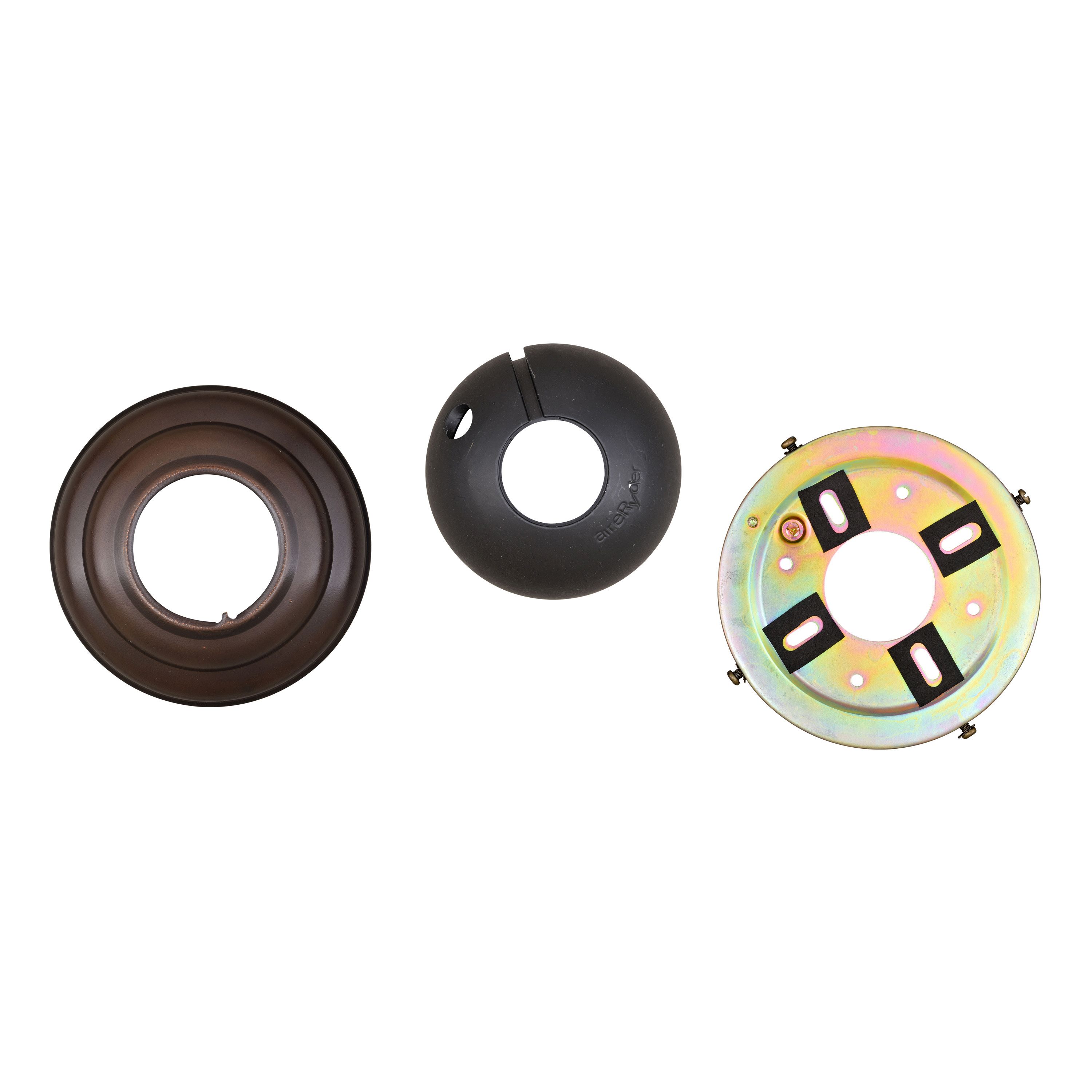 Vaxcel Burnished Bronze 45 Degree Sloped Ceiling Fan Adapter Kit, Not