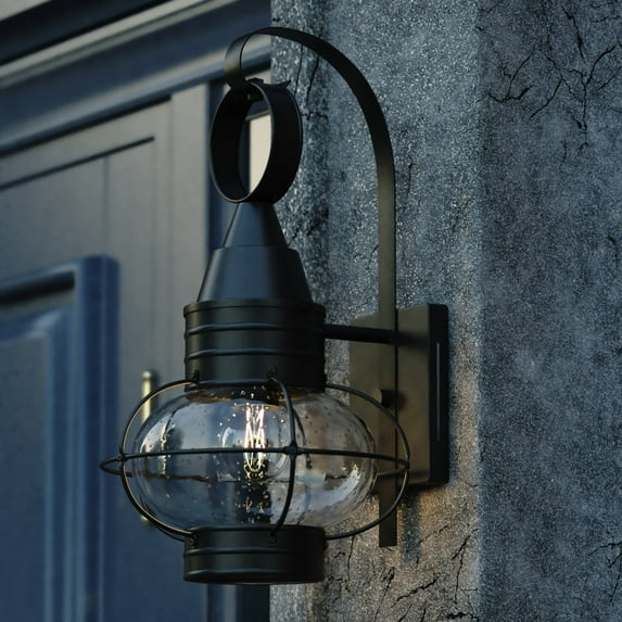 Chatham 10" Outdoor Wall Light Textured Black