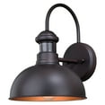 thumbnail image 1 of Vaxcel Franklin Bronze Motion Sensor Dusk to Dawn Farmhouse Barn Dark Sky Outdoor Wall Light, 1 of 9