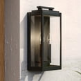 thumbnail image 1 of Vaxcel - Hampton - 2 Light Outdoor Wall Mount In Contemporary Style-15.5 Inches, 1 of 12