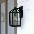 thumbnail image 1 of Vaxcel International T0589 7 in. Gage Outdoor Wall Light, Volcanic Black, 1 of 9