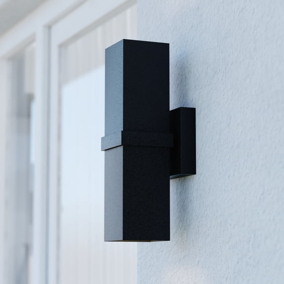 Vaxcel - Lavage - 2 Light Outdoor Wall Mount In Contemporary Style-14 Inches