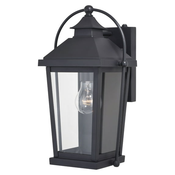 Vaxcel - Lexington 1-Light Outdoor Wall Sconce in Traditional and Lantern Style