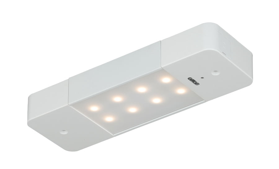 Vaxcel X0005 Smart Lighting LED Motion Under Cabinet Light, 8", White Finish