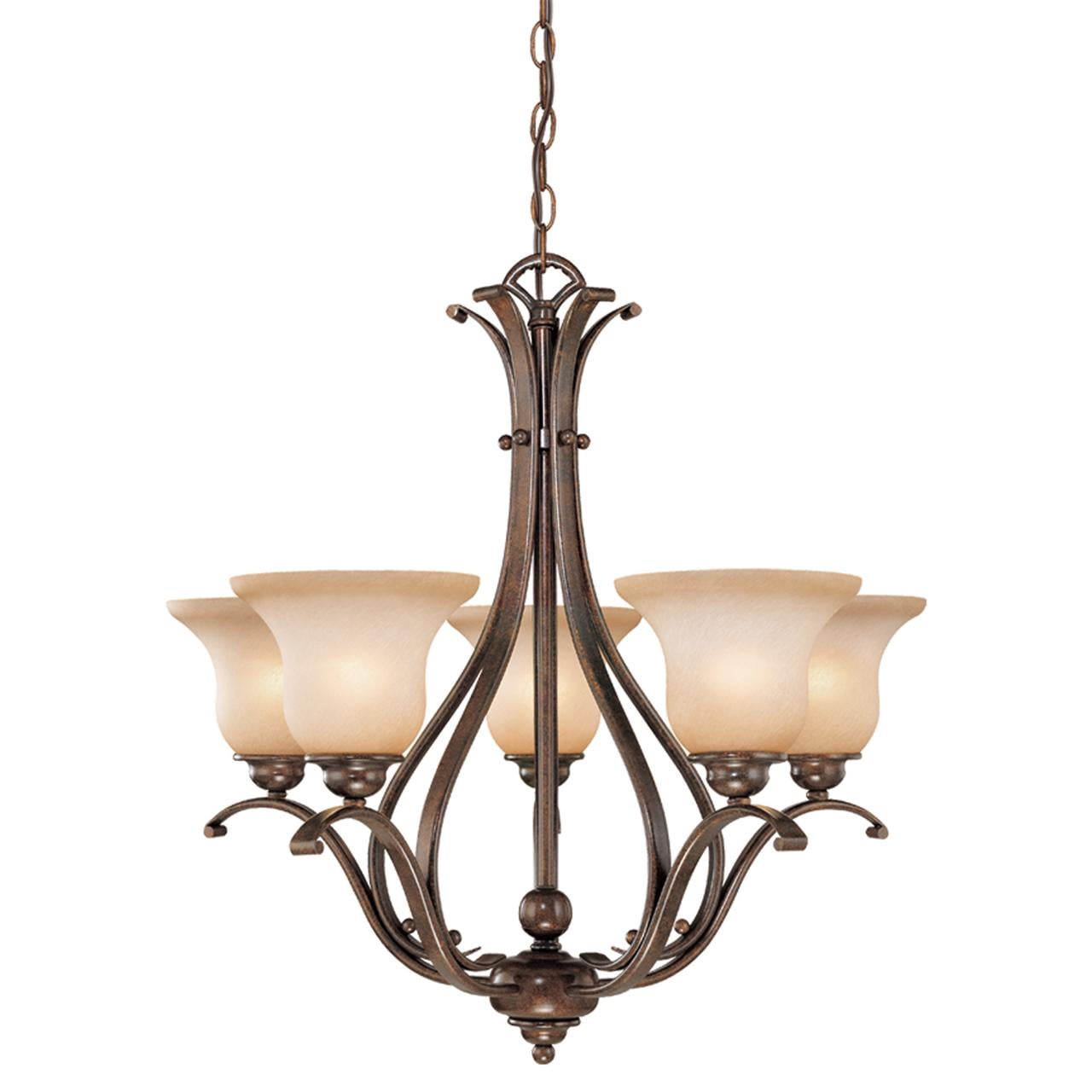 Monrovia Royal Bronze Traditional 5-Light Chandelier