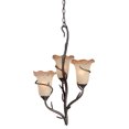 thumbnail image 1 of 3 Light Vaxcel Monterey Autumn Patina Ceiling Mini Chandelier Fixture Sale H0024, 1 of 2