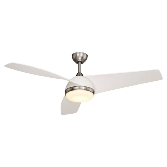 Vaxcel - Odell 1-Light Ceiling Fan in Contemporary Style 14 Inches Tall and 52