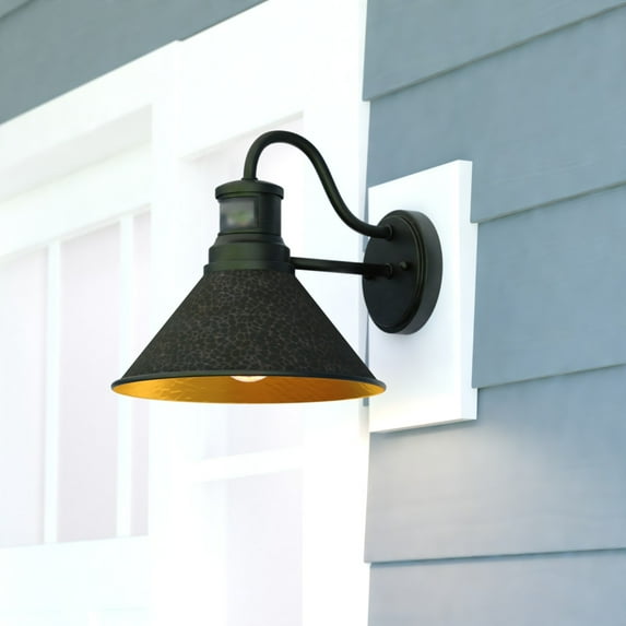 Vaxcel - Outland - 1 Light Outdoor Motion Sensor Wall Mount In Farmhouse