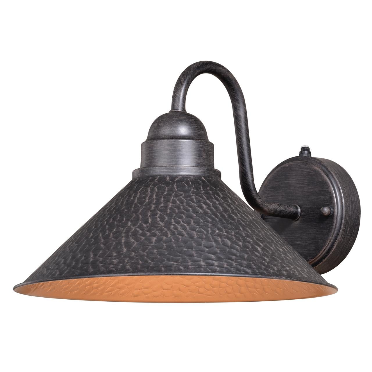 Aged Iron 14" Industrial Outdoor Wall Sconce