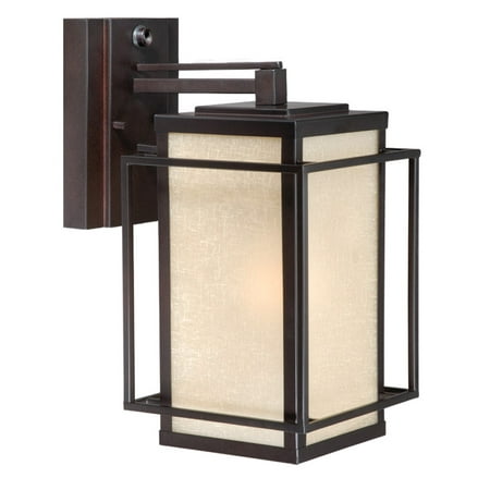 Vaxcel Robie Outdoor Wall Light - 7.12W in. Espresso Bronze