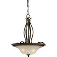 thumbnail image 1 of Vaxcel Sonora 3 Light Bronze Bowl Pendant Champagne Glass, 1 of 2