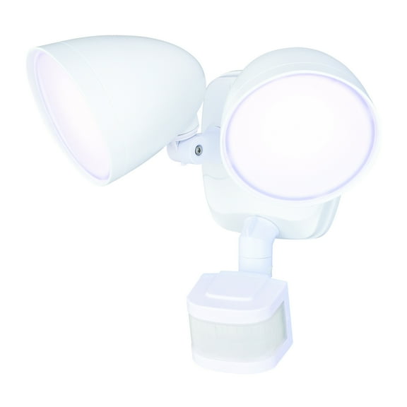 Vaxcel Tau 2L LED Motion Sensor Dusk to Dawn Outdoor Security Flood Light