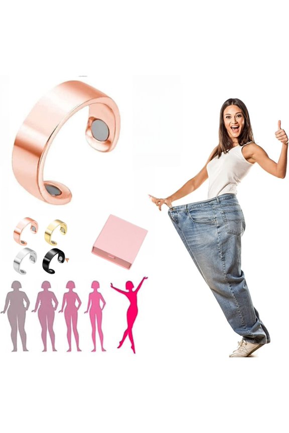 Vayro Ring, Adjustable Open Stainless Steel Ring for Women Men, 4.5g Lightweight Cuff Ring, Water-Resistant, 4 Color Options