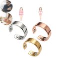 thumbnail image 1 of Vayro Ring for Women & Men, 4-Strong Magnet Adjustable Wellness Ring Stainless Steel Open Lightweight and Water-Resistant Rings, 1 of 7