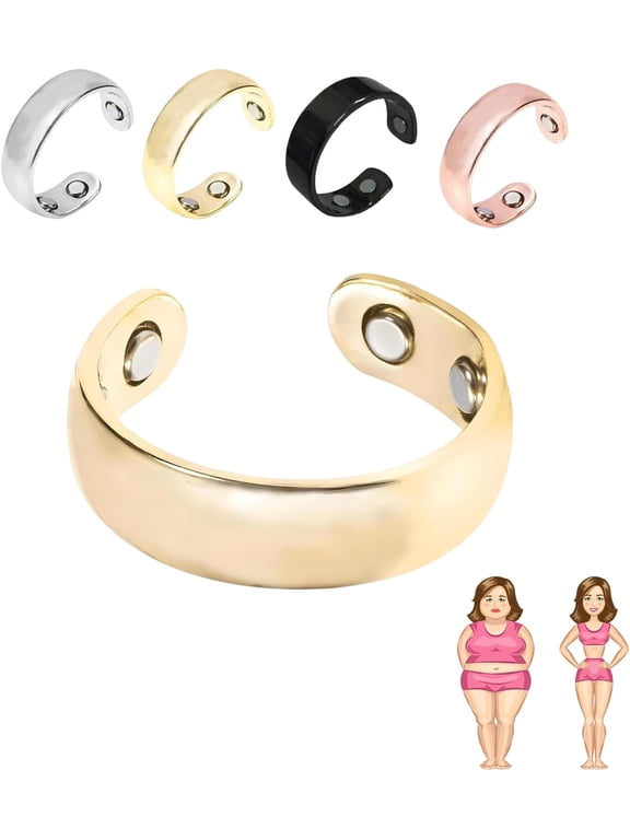Vayro Ring for Women and Men, Adjustable Size Vayro Ring Original Magnetic Wellness Ring, Lightweight and Water-Resistant