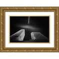 thumbnail image 1 of Vazan, Karol 18x13 Gold Ornate Wood Framed with Double Matting Museum Art Print Titled - Central, 1 of 4