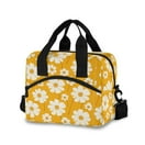 Igloo 90s Retro Collection Square Lunch Box Cooler with Front Pocket and Adjustable Strap, Insulated Leakproof Lunch Cooler Bag, Reusable Lunch Tote