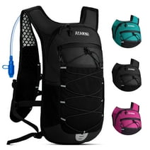 Vbiger 17L Hydration Backpack with 2L TPU Water Bladder, Lightweight Cycling Water Backpack