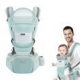 Vbiger Baby Carrier, 6in1 Convertible Ergonomic Baby Carrier, Breathable Front and Back Baby