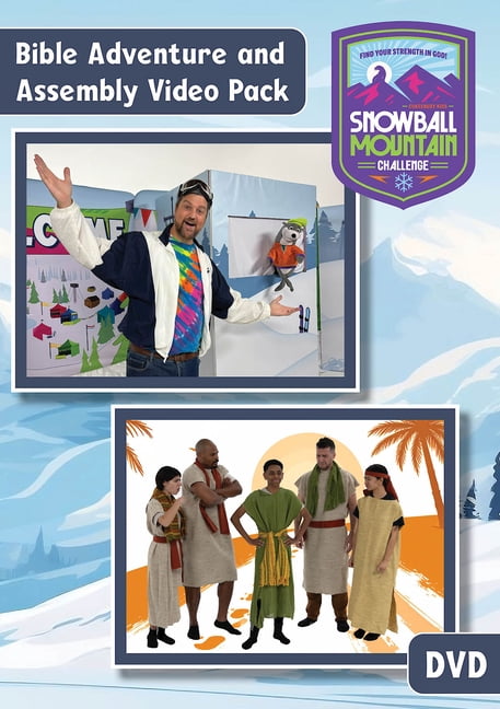 Vbs 2026 Snowball Mountain Challenge Bible Adventure and Assembly Video Pack: Find Your Strength in God, (Paperback)