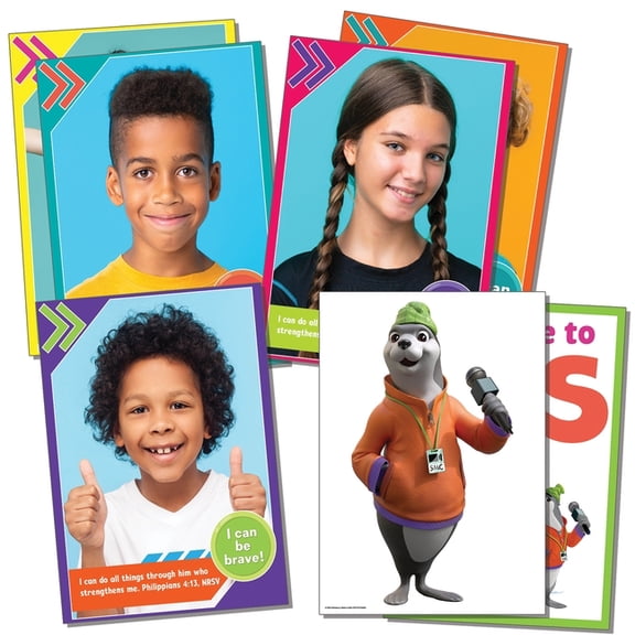 Vbs 2026 Snowball Mountain Challenge Decorating Poster Pack: Find Your Strength in God, (Hardcover)