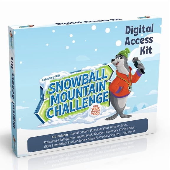 Vbs 2026 Snowball Mountain Challenge Digital Access Kit: Find Your Strength in God, (Hardcover)