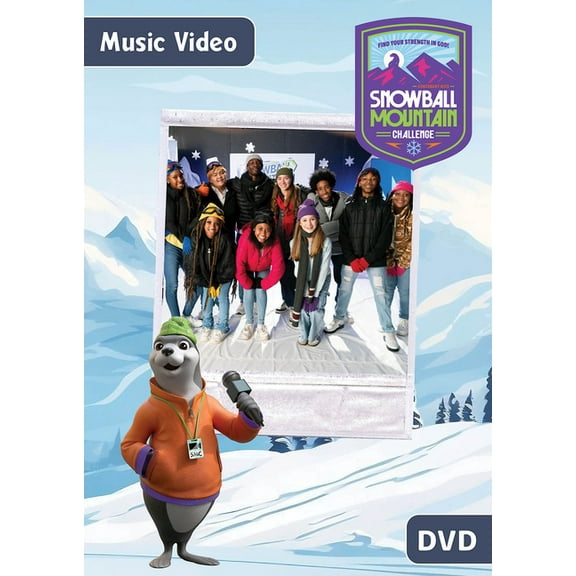 Vbs 2026 Snowball Mountain Challenge Music Video DVD: Find Your Strength in God, (Paperback)