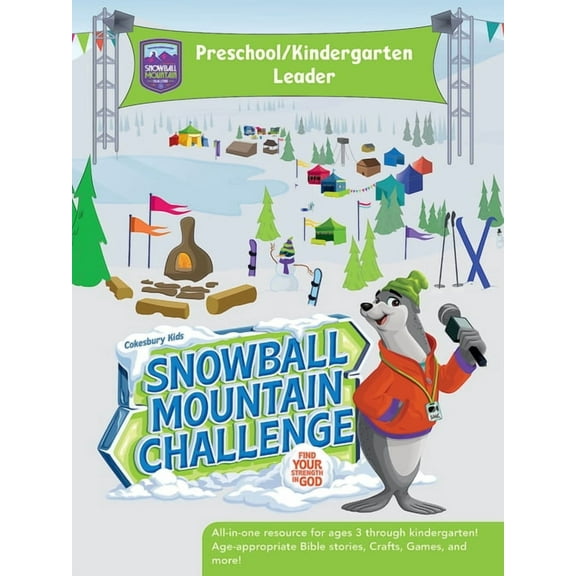 Vbs 2026 Snowball Mountain Challenge Preschool/Kindergarten Leader: Find Your Strength in God, (Paperback)