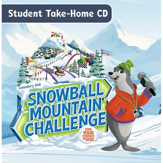 Vbs 2026 Snowball Mountain Challenge Student Music CD (Pkg of 6): Find Your Strength in God, (Hardcover)