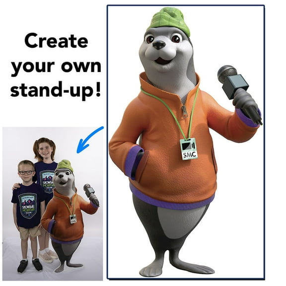 Vbs 2026 Snowball Mountain Challenge XL Character Poster: Find Your Strength in God, (Hardcover)