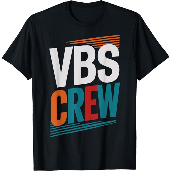 Vbs Crew Faith Based Gathering Sunday School Teacher Everyday T-Shirt