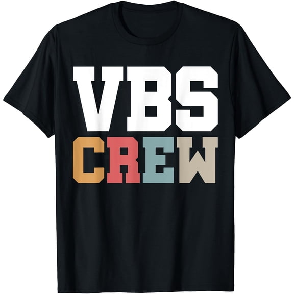 Vbs Crew Faith Based Gathering Sunday School Teacher T-Shirt