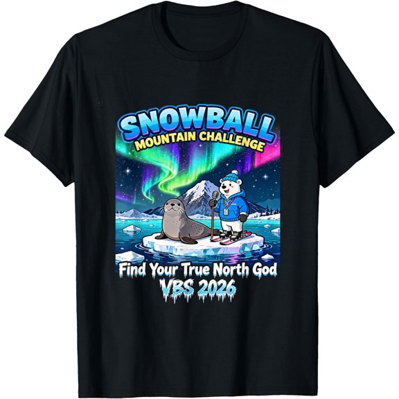 Vbs Snowball Mountain Challenge Adventure T-Shirt