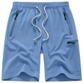 thumbnail image 1 of Vcansion Women Shorts Hiking Cargo Shorts Quick Dry Golf Active Athletic Shorts 9" Lightweight Summer Shorts with Pockets Blue US Large, 1 of 6