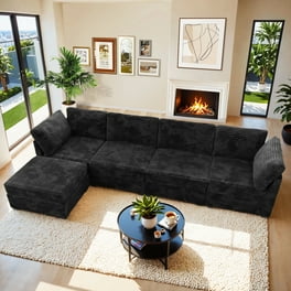 VANACC Sectional Sofa, 90 Inch Modular Sectional Sofa with 2