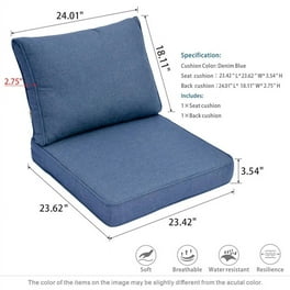 Deep seat replacement cushions walmart 2025